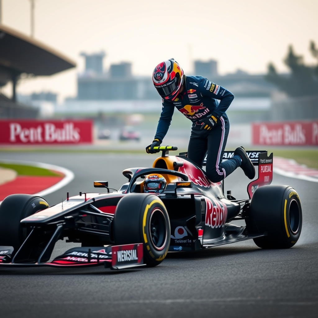 découvrez comment liam lawson met la pression sur hadjar pour conquérir le siège red bull en 2026, dans une lutte intens