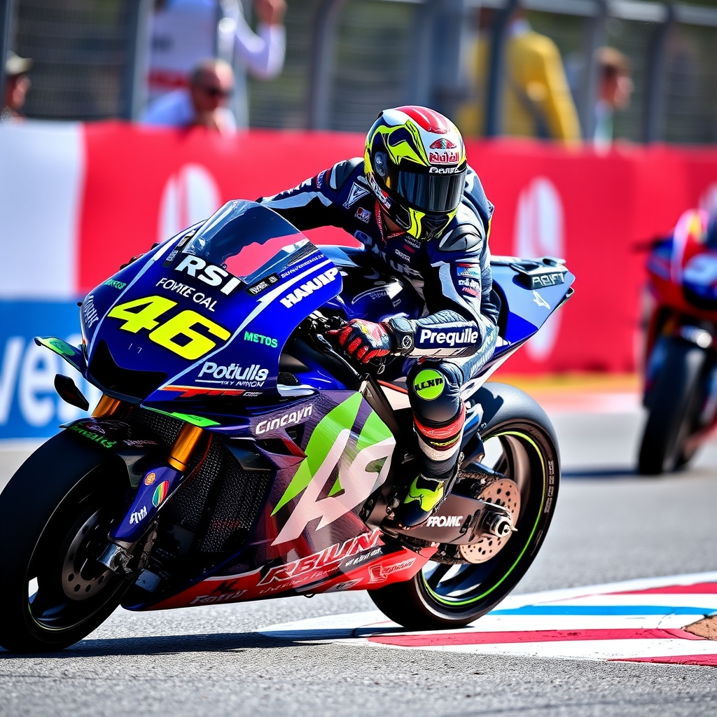 découvrez comment vr46 maintient le suspense lors du grand prix du portugal avec une performance captivante et des momen