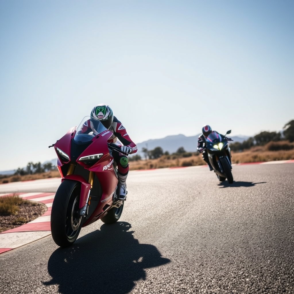 suivez l’affrontement palpitant entre di giannantonio et bagnaia lors de la course ducati en australie. analyse, résulta