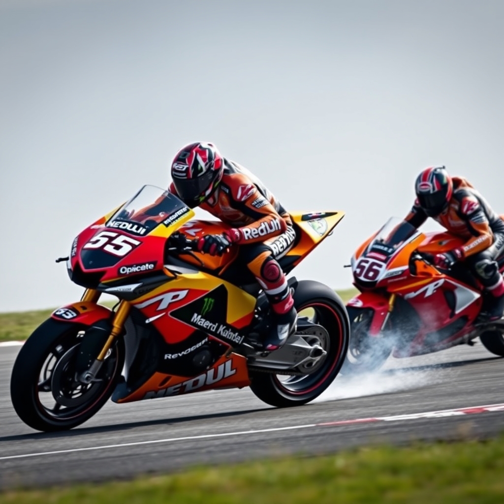 découvrez le duel passionnant entre marco bezzecchi et marc marquez, un défi intense sur la piste qui promet spectacle e