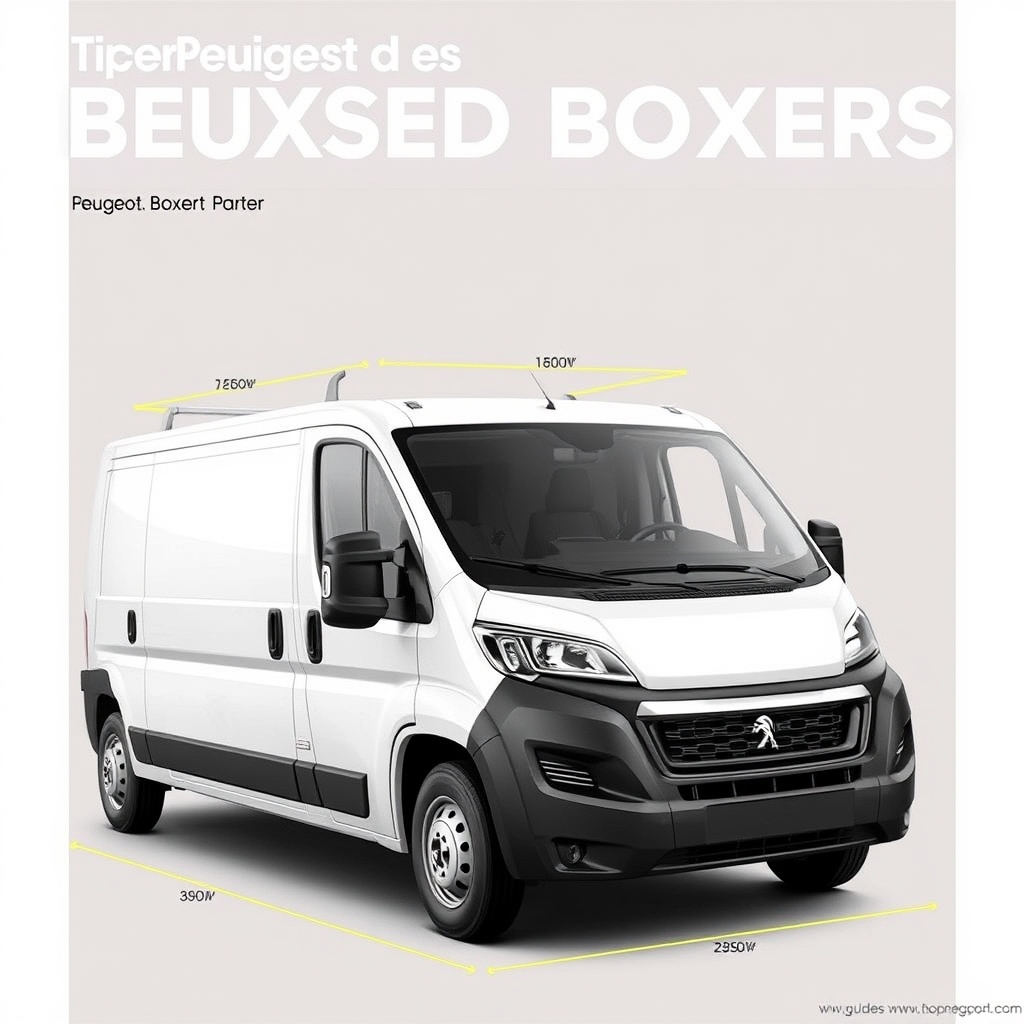 Peugeot Boxer : Guide complet des dimensions et caractéristiques de cet utilitaire emblématique selo