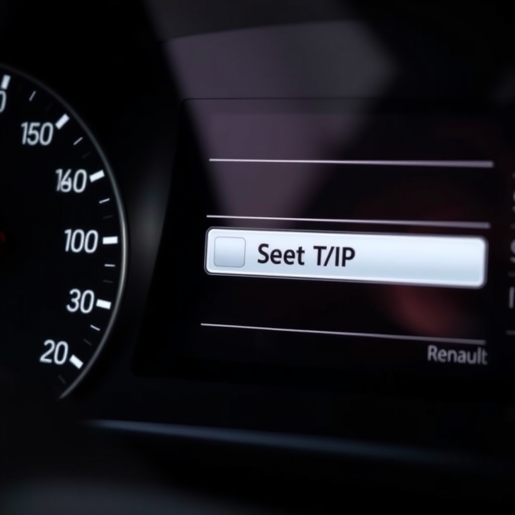 Réinitialisez le message Set TPW sur une Renault : Tutoriel pas à pas