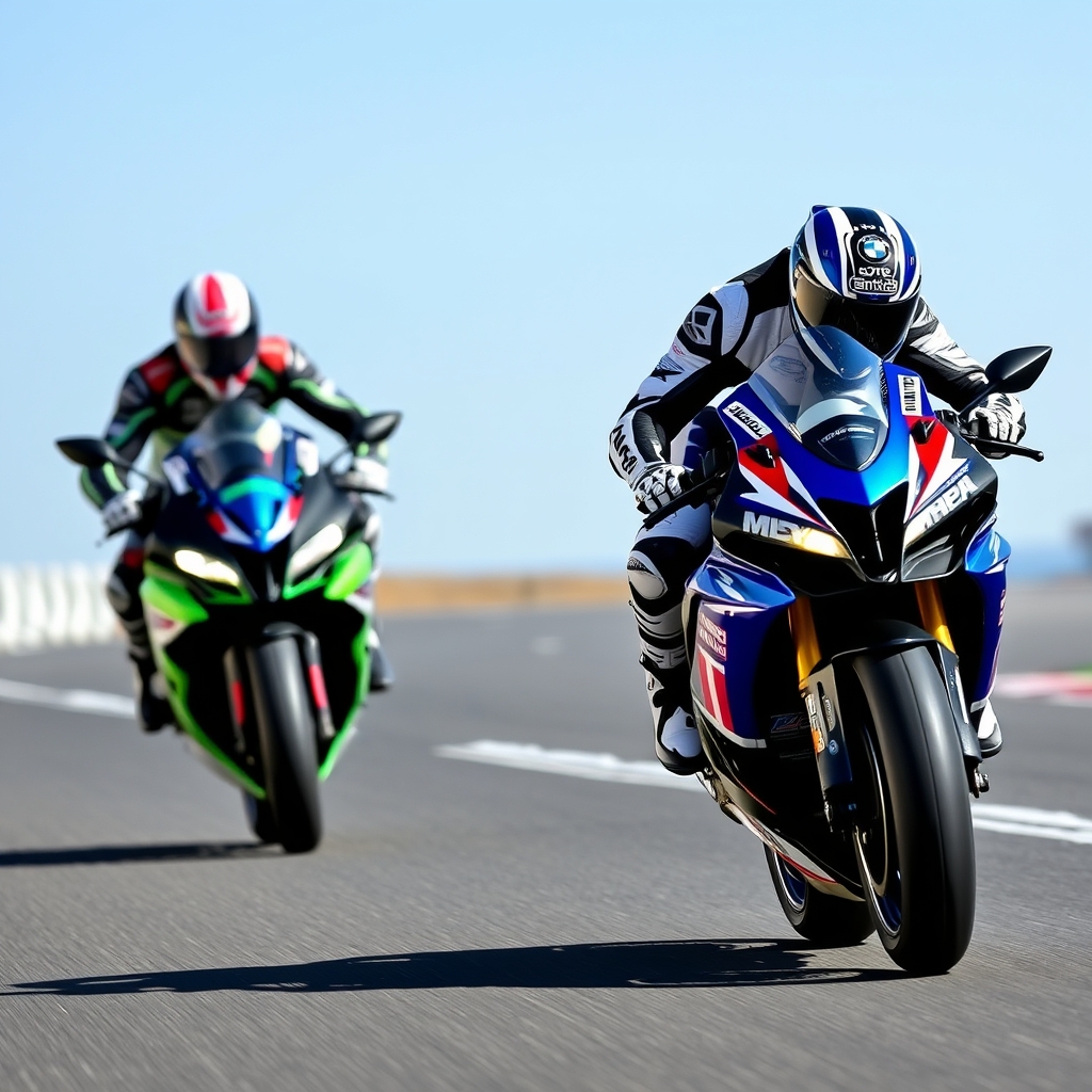 superbike portimão jour 2 : bulega en tête, bmw confirme sa domination sur la piste lors des essais et des courses.